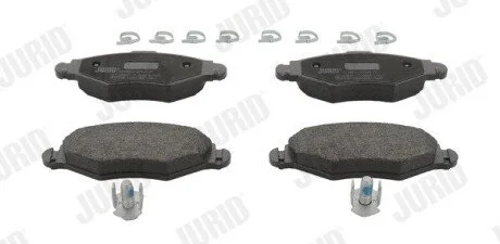 Гальмівні колодки передні PEUGEOT 206/306 CITROËN XSARA Jurid 573051J