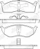 Гальмівні колодки передні Dodge Caravan, Intrepid, Nepn / Chrysler Voyager Jurid 573072J (фото 2)