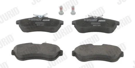 Тормозные колодки перед. CITROEN C2/3 Jurid 573084J
