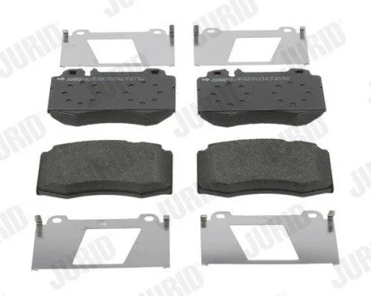 Гальмівні колодки передні MERCEDES-BENZ C/CLK/CLS/E/S/SL/SLK Jurid 573092J