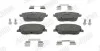 Гальмівні колодки передні VW POLO SKODA FABIA/ROOMSTER SEAT CORDOBA/IBIZA Jurid 573101J (фото 1)
