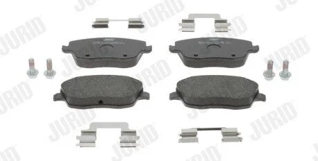 Гальмівні колодки передні VW POLO SKODA FABIA/ROOMSTER SEAT CORDOBA/IBIZA Jurid 573101J