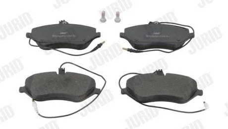 PEUGEOT Тормозные колодки передн.407 04- Jurid 573131J