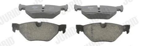 Колодки тормозные дисковые передние BMW 1 [E81] 06-11 / [E87] 04-11 Jurid 573139J