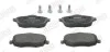 JURID FIAT Тормозные колодки передн. LANCIA YPSILON 1.2-1.4 03 573144J
