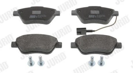 Колодки тормозные дисковые передние FIAT DOBLO Jurid 573164J