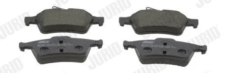 FORD Тормозные колодки диск.задн.(с электронным стоян.тормозом) Focus II,Mazda 3,Vectra C,Citroen C5 III 08-,Peugeot,Renault Jurid 573186D
