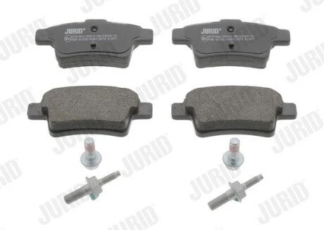 CITROEN Тормозн.колодки задн.C4 Picasso,Grand Picasso 06,Peugeot 408 10- Jurid 573194J