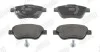 OPEL Тормозные колодки передн.Corsa D 06 - Jurid 573204J (фото 1)