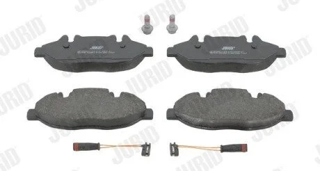 Гальмівні колодки передні Mercedes Vito W639 Jurid 573221J