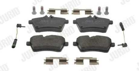 Гальмівні колодки, дискове гальмо (набір) Jurid 573226JC
