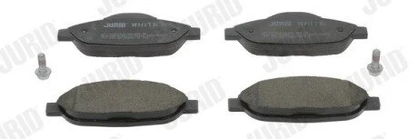 Гальмівні колодки, дискові Jurid 573241JC