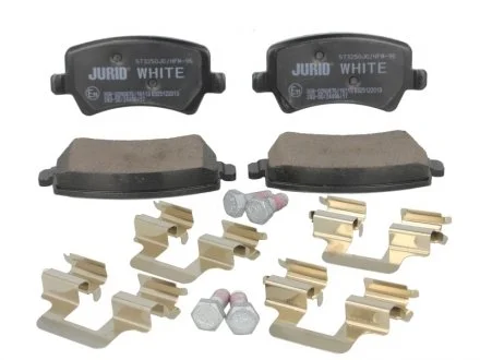 Тормозные колодки, дисковые Jurid 573250JC
