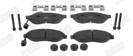 Гальмівні колодки передні Peugeot Boxer / Citroen Jumper / Fiat Ducato Jurid 573260J