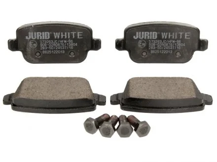 Тормозные колодки, дисковые Jurid 573263JC