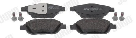 CITROEN Тормозные колодки передн.C3 Jurid 573264J