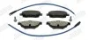 Колодки тормозные дисковые передние FORD TRANSIT 06 -14 Jurid 573277J (фото 1)