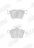 Гальмівні колодки задні Audi A3 / Q2 / TT Seat Leon /Ateca VW Golf VII Jurid 573409J (фото 2)