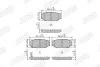 Дисковые тормозные колодки Jurid 573417J (фото 1)