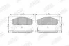Гальмівні колодки передні NIssan Leaf / Navara / Pathfinder Jurid 573431J (фото 1)