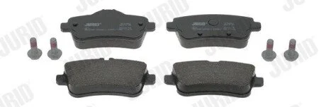 Колодки тормозные дисковые передние Jurid 573458J