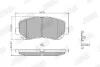 JURID MAZDA Тормозные колодки передн.CX-5 11- 573619J
