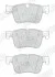 CITROEN Тормозные колодки пер. C4 Grand Picaasso, C4 Picasso,Peugeot 308 Jurid 573621J (фото 2)