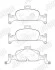 VW Тормозные колодки передн.Audi A4/5/6/7,Q5 15- Jurid 573627J (фото 2)