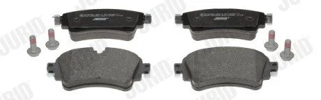 Колодки тормозные дисковые передние Jurid 573628J
