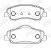 PEUGEOT Тормозные колодки передн.308 II 13- Jurid 573630J (фото 1)