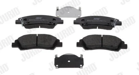 HYUNDAI Тормозные колодки передн.Elantra,Matrix Jurid 573691J
