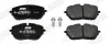 Гальмівні колодки передні CITROEN C5 / DS 9, 7, 4 / OPEL Astra / PEUGEOT 508, 308, 3008 Jurid 573697J (фото 2)