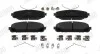 Колодки тормозные дисковые передние JEEP CHEROKEE (KL) 11/13 -&gt; Jurid 573703J (фото 1)