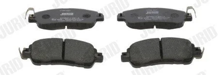 Колодки гальмівні дискові MAZDA 2 1.5 14 -> Jurid 573801J