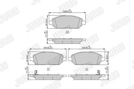 Автозапчастина Jurid 573805J