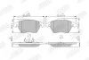 JURID AUDI Торм колодки передн. A1 1.8 TFSI 15-18, SEAT IBIZA IV SC 1.8 TSI Cupra 15-16, VW BEETLE 2.0 TDI 14-18 573852J