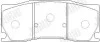 KLOCKI HAM./PRZ/ JAGUAR XK 3,5-5,0 07- Jurid 573861J (фото 2)