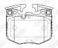 Гальмівні колодки передні BMW 3/4/5/6/7/8-Series, X3, X4, X5, X6,X7,Z4 Jurid 573877J (фото 2)