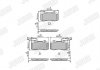 Гальмівні колодки передні ABARTH 500, 595, 695, PUNTO/ ALFA ROMEO 4C, MITO Jurid 573957J (фото 1)