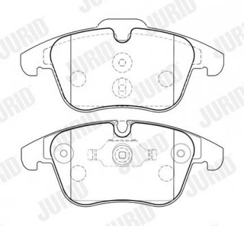Гальмівні колодки Jurid 574009J