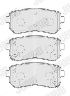 Гальмівні колодки задні Hyundai Tucson (2015->) / KIA Sportage IV (2015->) Jurid 574047J