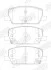 Гальмівні колодки передні Opel Insignia B, Mokka Jurid 574050J (фото 2)
