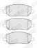 Гальмівні колодки передні Hyundai i30, KIA Ceed, Proceed, Xceed Jurid 574057J (фото 2)