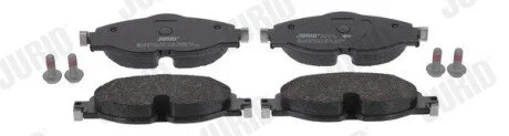 Гальмівні колодки передні VW CADDY, GOLF, T-ROC, UP! /SKODA KAROQ Jurid 574075J