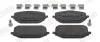 Гальмівні колодки передні Peugeot 308, Partner / Citroen Berlingo / Opel Astra L, Combo / DS 574077J