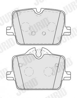 Гальмівні колодки передні 3-Series, 4-Series, Z4, i4 Jurid 574080J (фото 1)