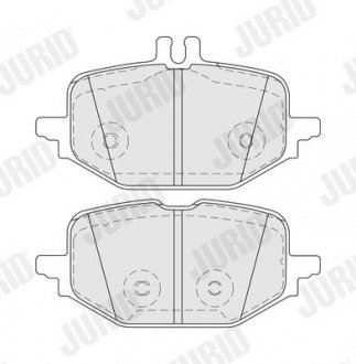 Колодки гальмівні дискові Jurid 574233J (фото 1)