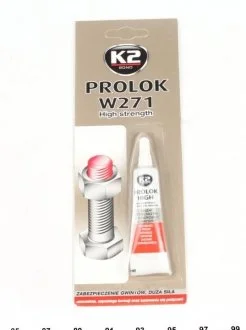 Клей (фіксатор) різьбових з\'єднань / BOND PROLOK W271 HIGH STRENGTH 6ML K2 B151 (фото 1)