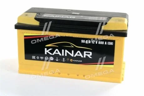 Акумулятор 90Ah-12v Standart+ (353х175х190),L,EN800 KAINAR 090 261 1 120 ЖЧ