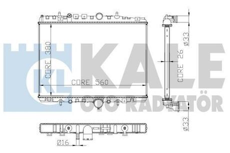 Теплообмінник KALE OTO RADYATOR 258100